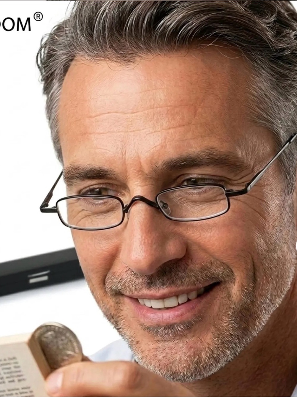 Men's Reading Glasses – Black Frame mini glasses ce wmfm 4008 130